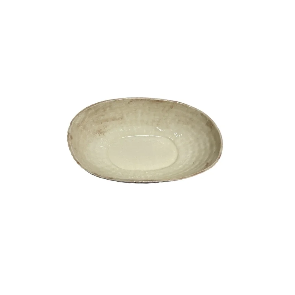 Vintage Mid Century Ceramic Fruit Covered‎ Dish Floral Kitchen Storage Container
